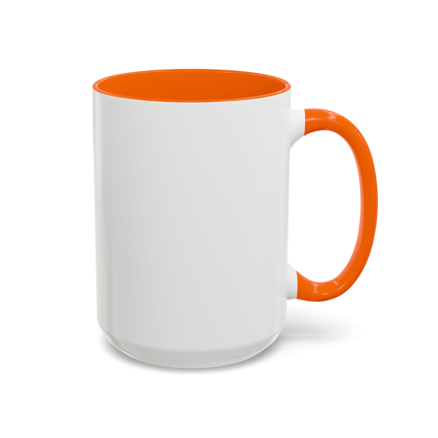 Pink Accent Coffee Mug — Cute Pastel Ceramic Mug for Home & Office
