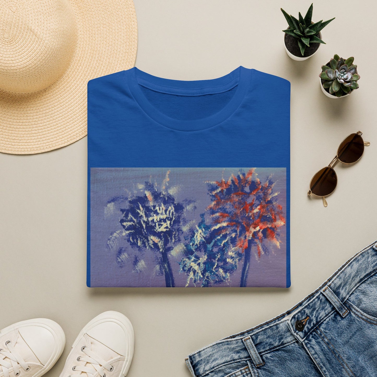 Fireworks by Amy Warrick T-Shirt —America 250 Years Graphic Tee