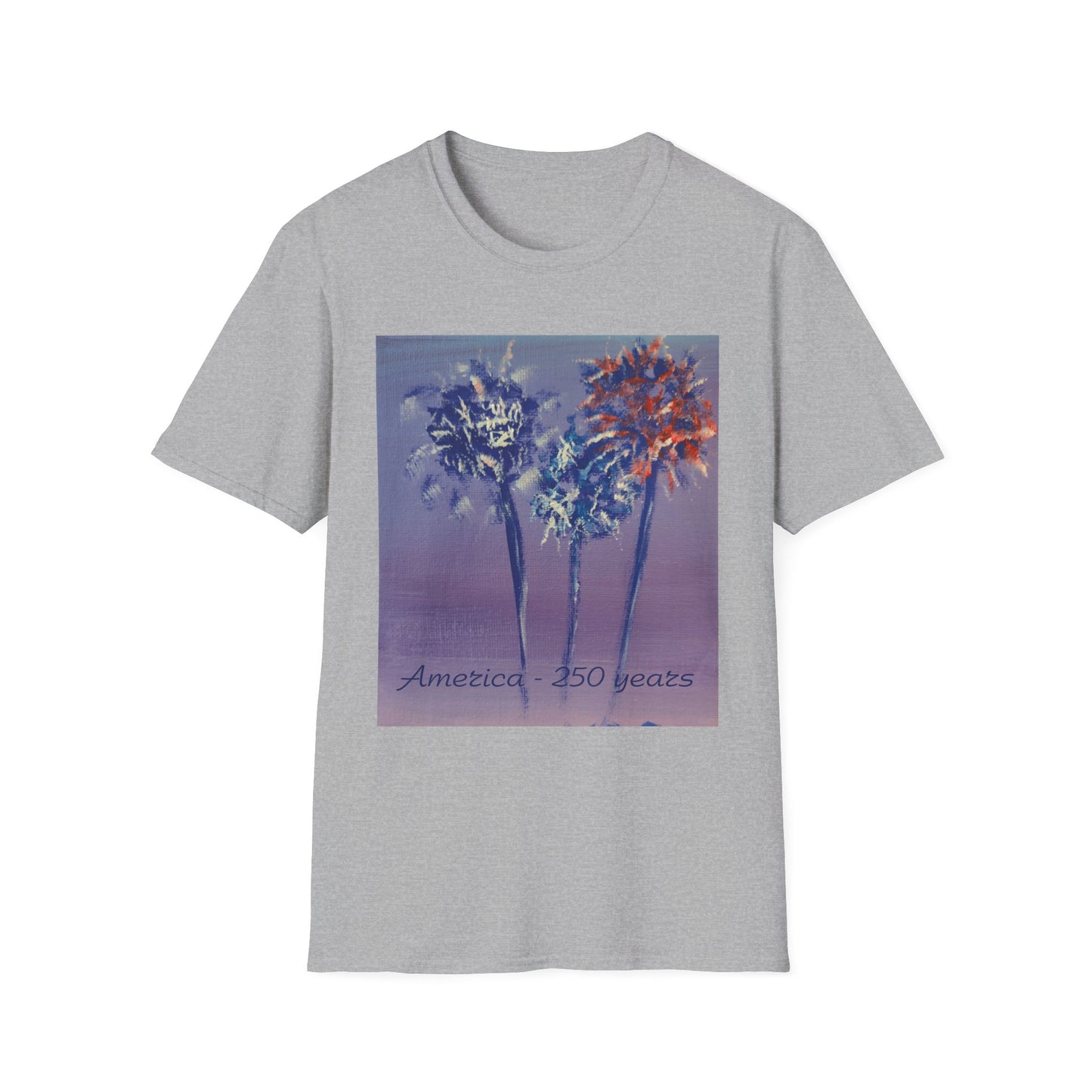 Fireworks by Amy Warrick T-Shirt —America 250 Years Graphic Tee