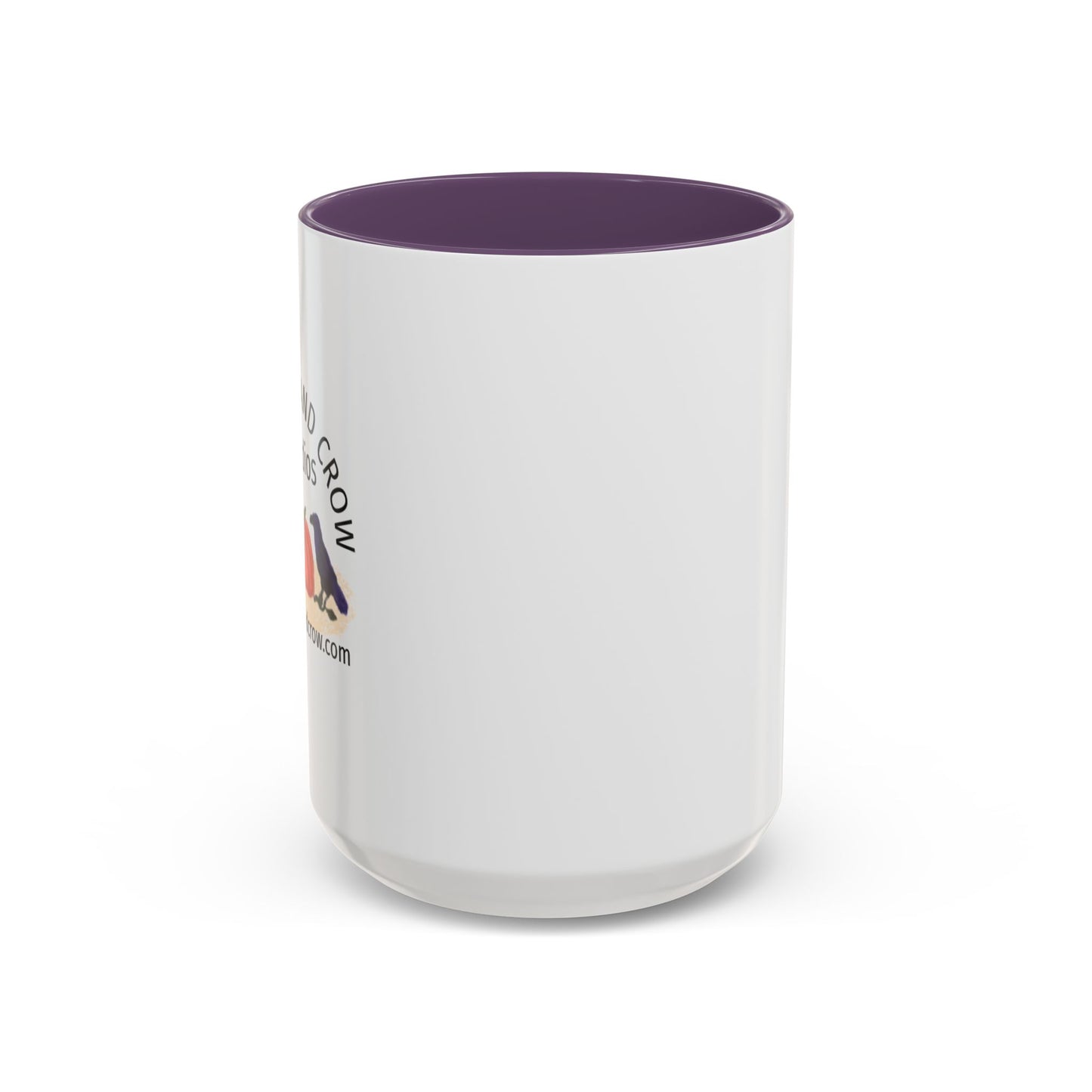 Pink Accent Coffee Mug — Cute Pastel Ceramic Mug for Home & Office
