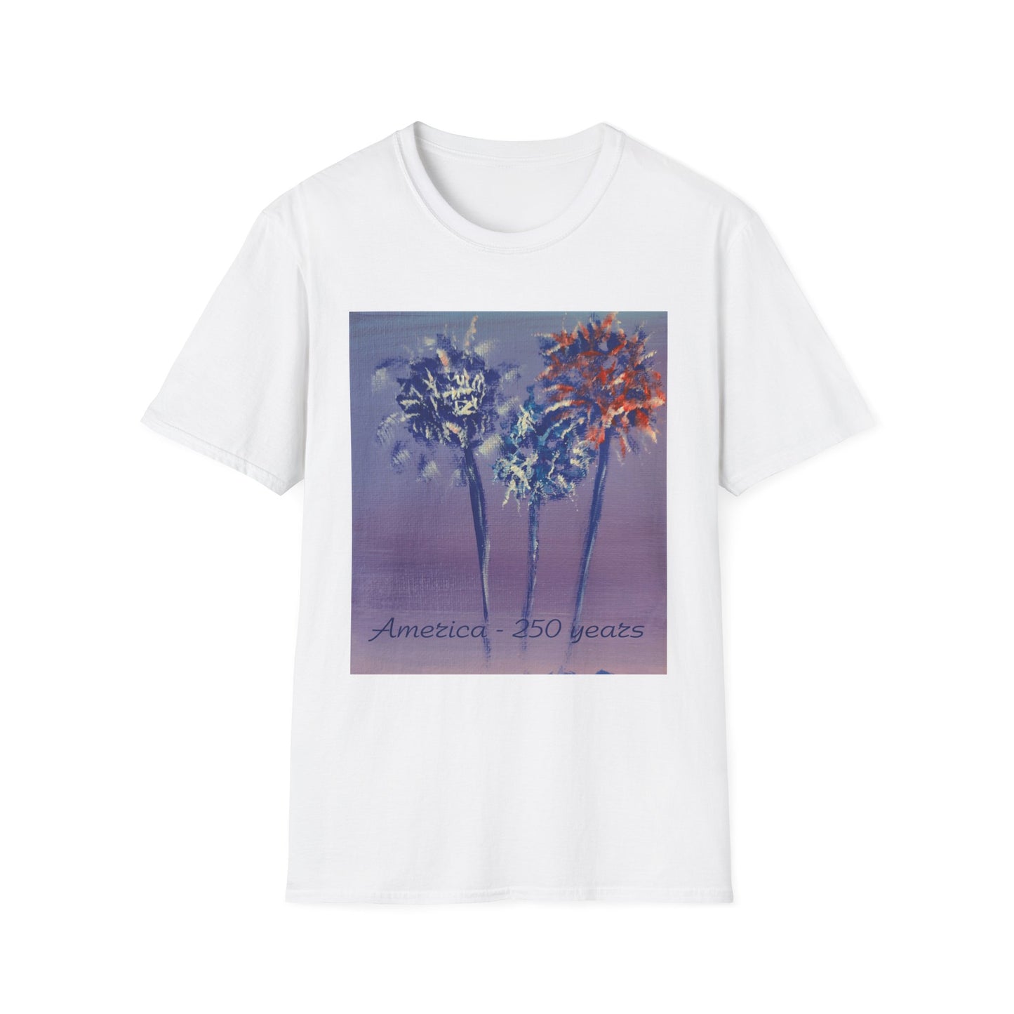 Fireworks by Amy Warrick T-Shirt —America 250 Years Graphic Tee