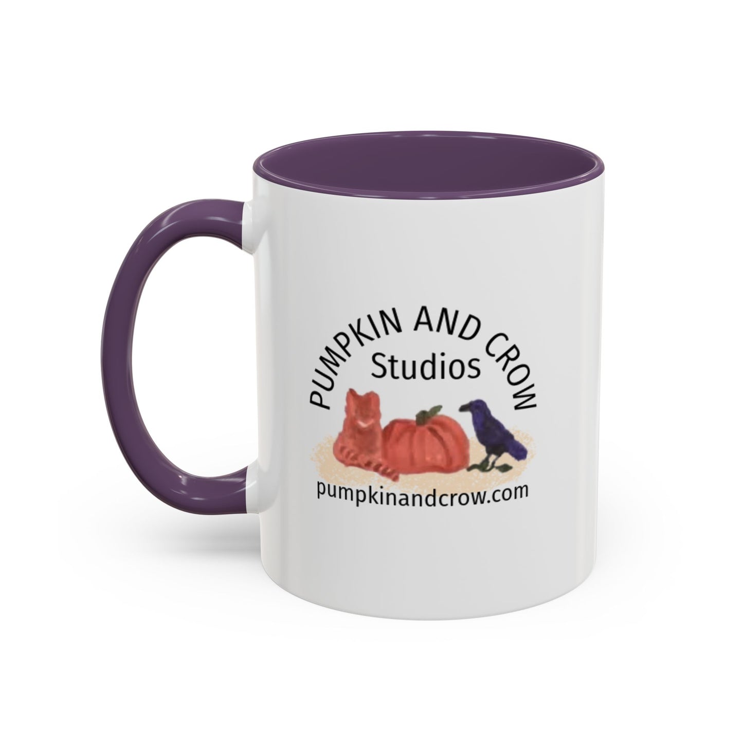 Pink Accent Coffee Mug — Cute Pastel Ceramic Mug for Home & Office