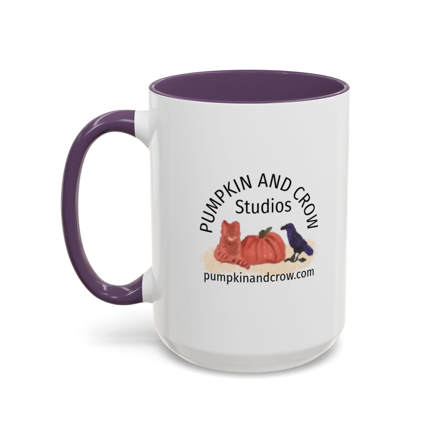 Pink Accent Coffee Mug — Cute Pastel Ceramic Mug for Home & Office
