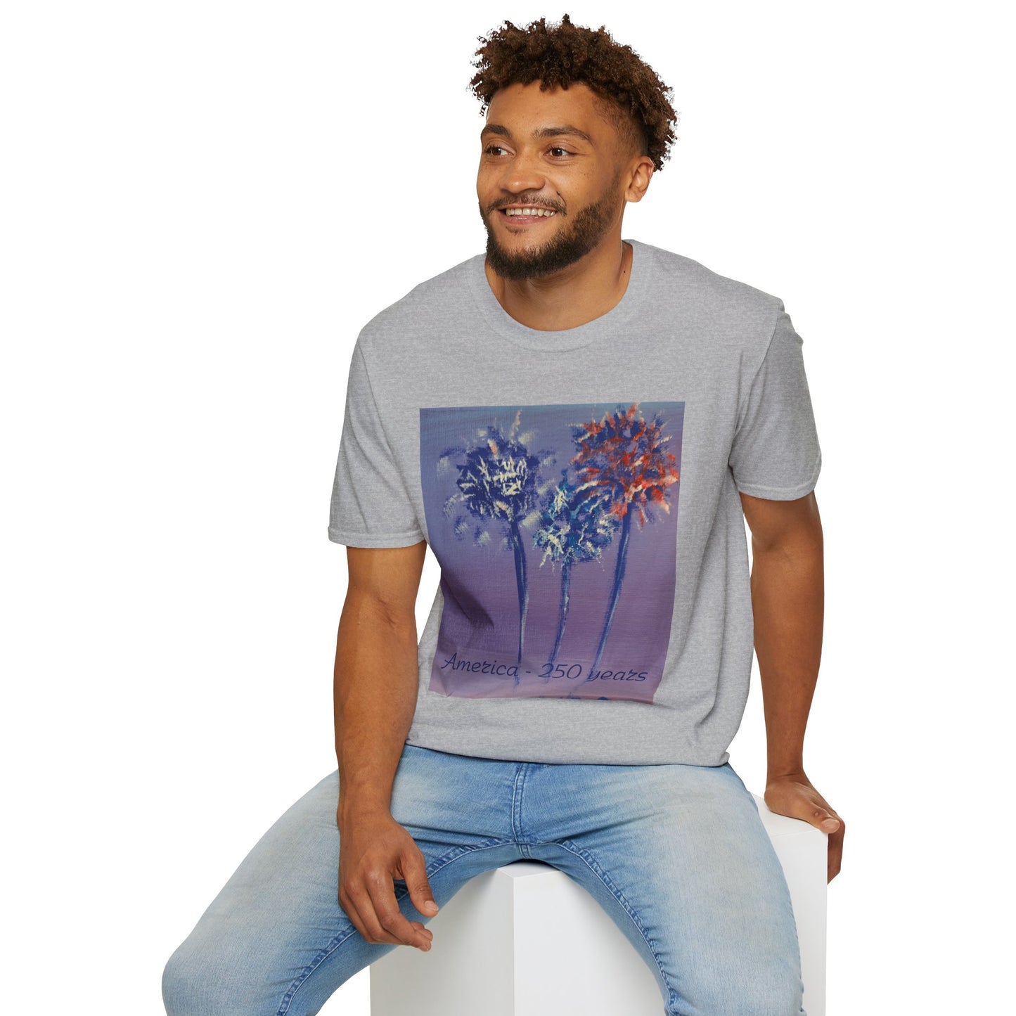 Fireworks by Amy Warrick T-Shirt —America 250 Years Graphic Tee