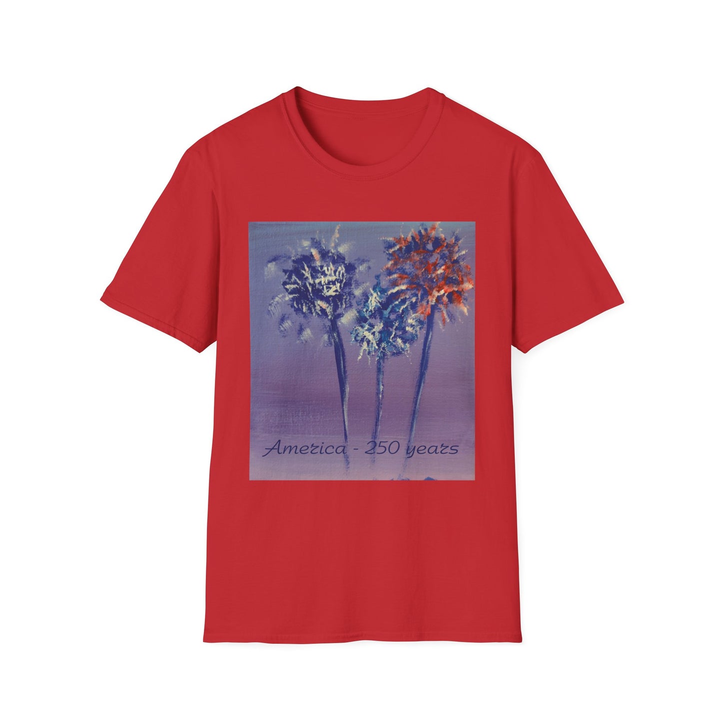 Fireworks by Amy Warrick T-Shirt —America 250 Years Graphic Tee