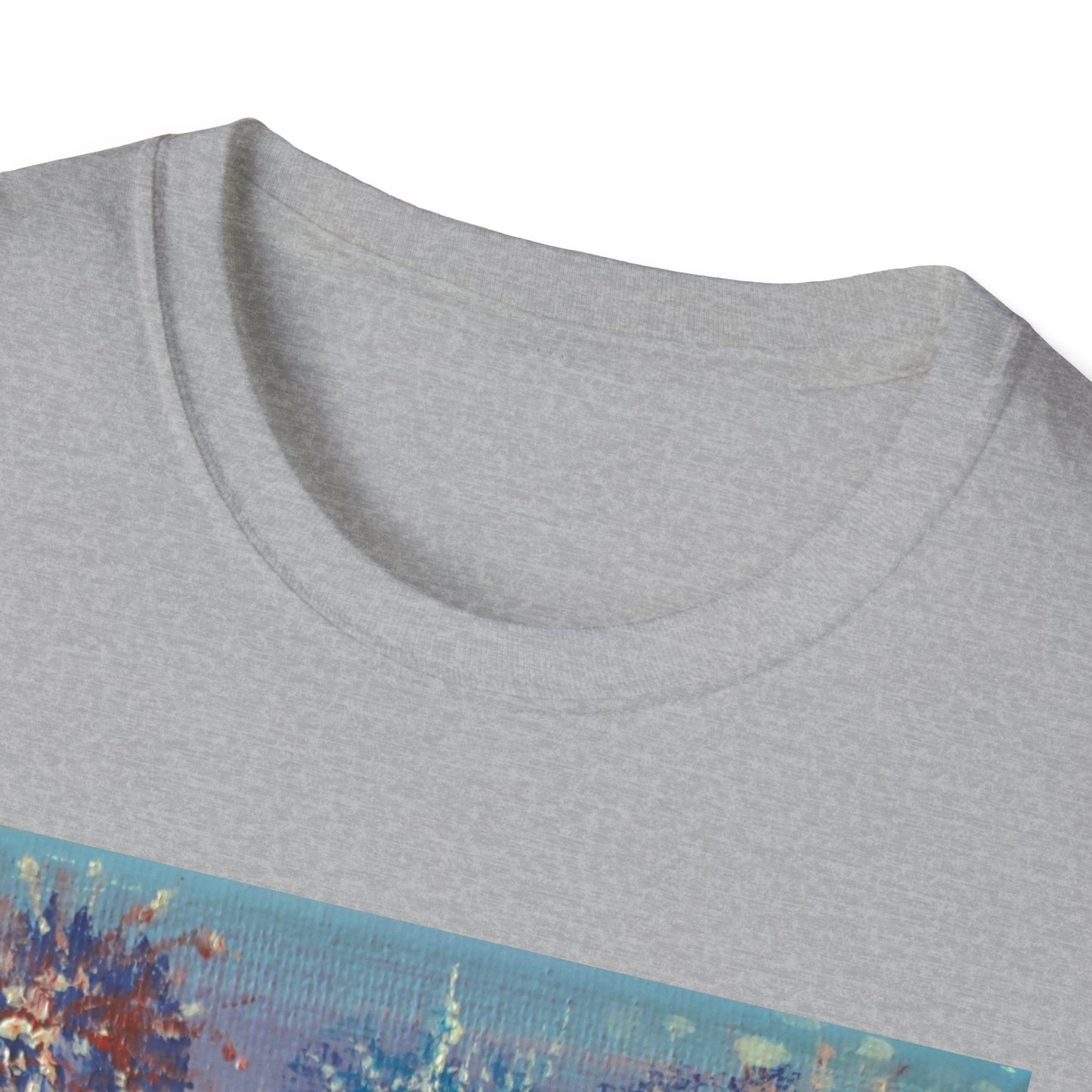 Mountain Fireworks by Amy Warrick T-Shirt —America 250 Years Graphic Tee