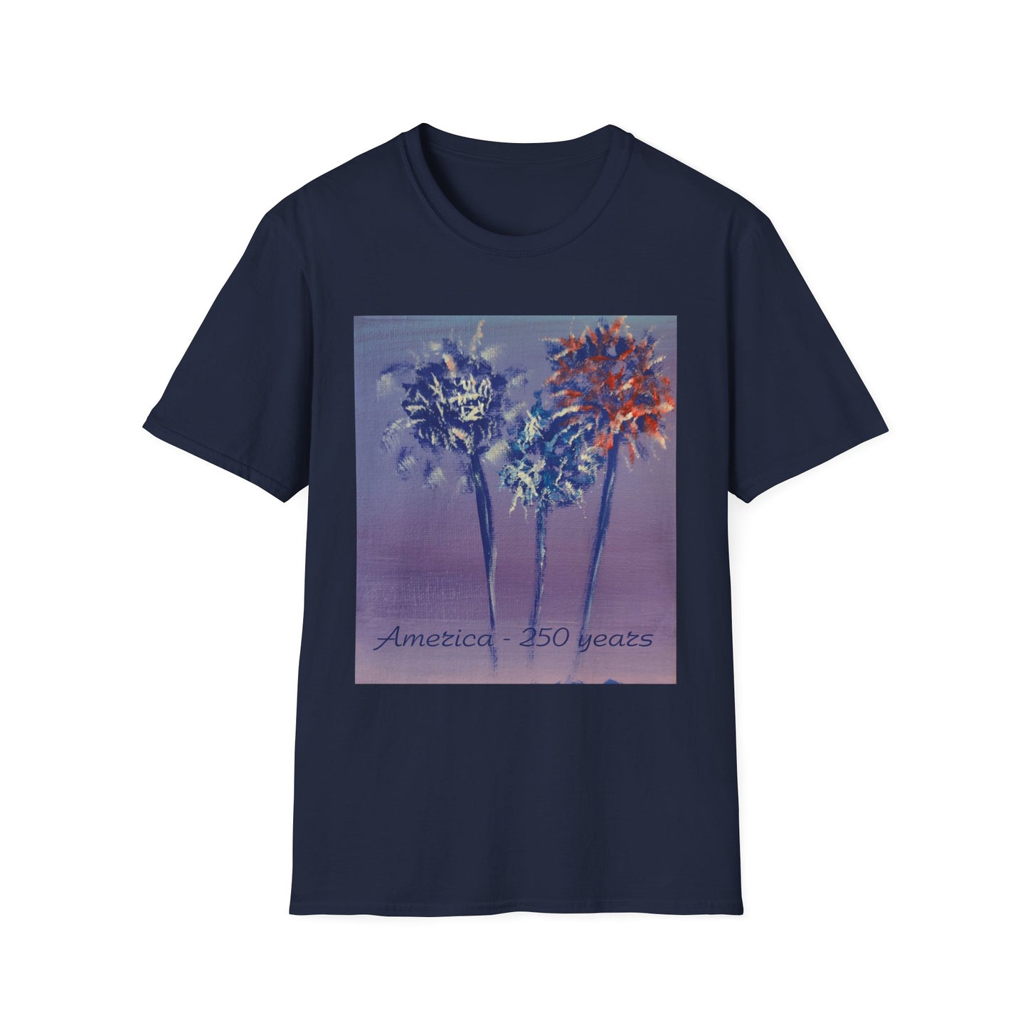 Fireworks by Amy Warrick T-Shirt —America 250 Years Graphic Tee