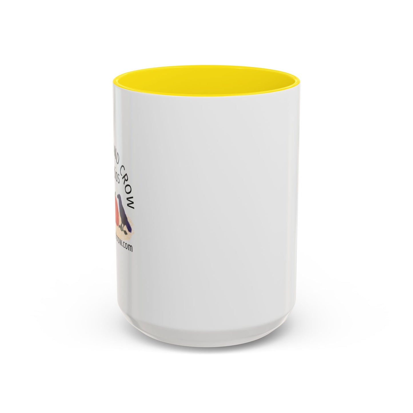 Pink Accent Coffee Mug — Cute Pastel Ceramic Mug for Home & Office