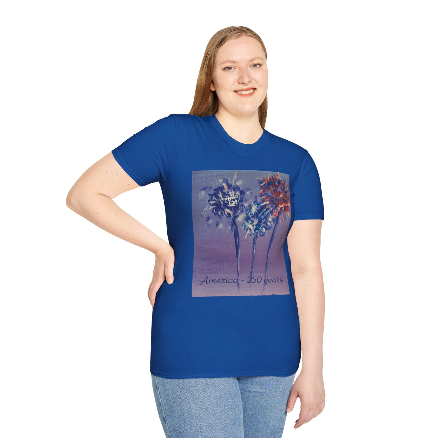 Fireworks by Amy Warrick T-Shirt —America 250 Years Graphic Tee