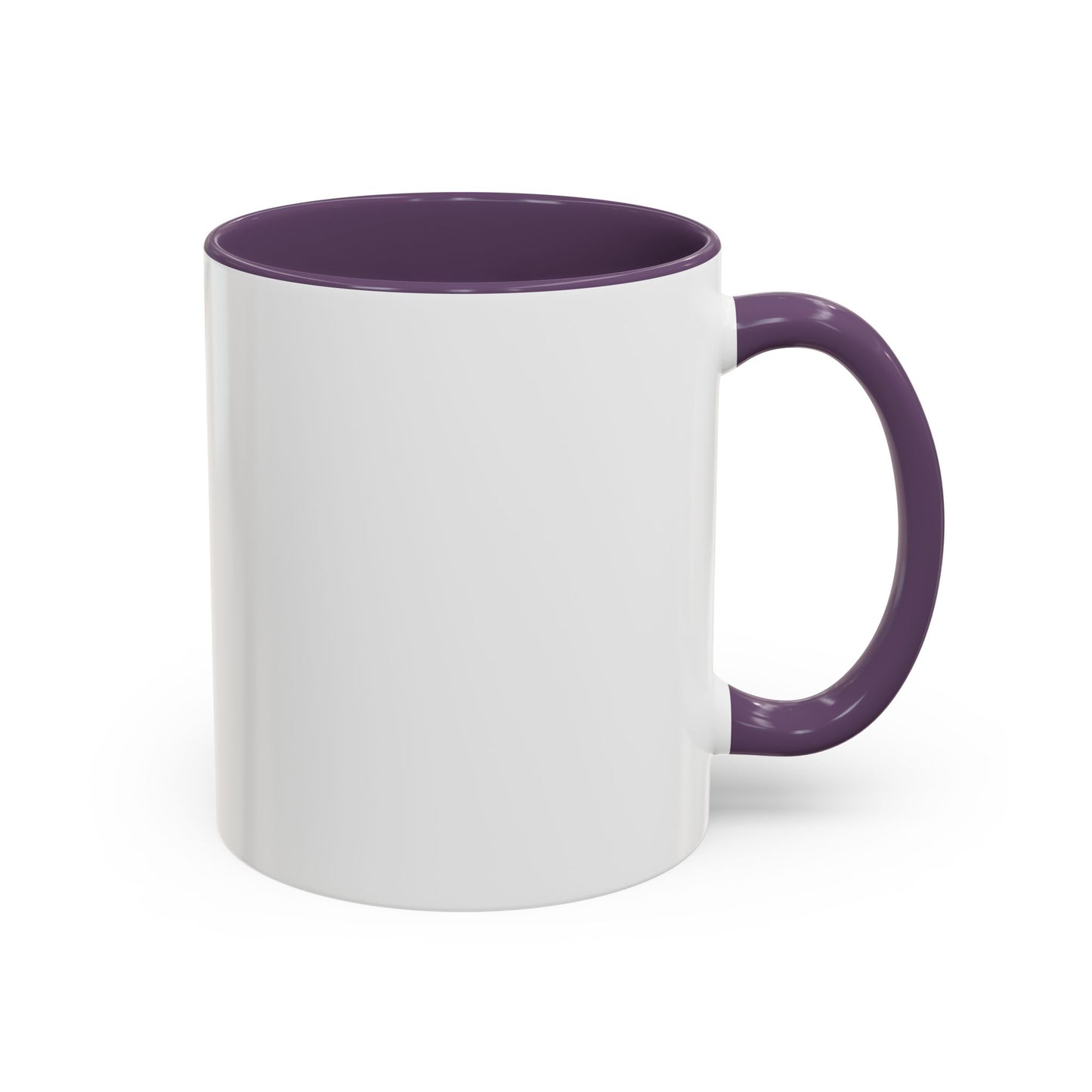 Pink Accent Coffee Mug — Cute Pastel Ceramic Mug for Home & Office