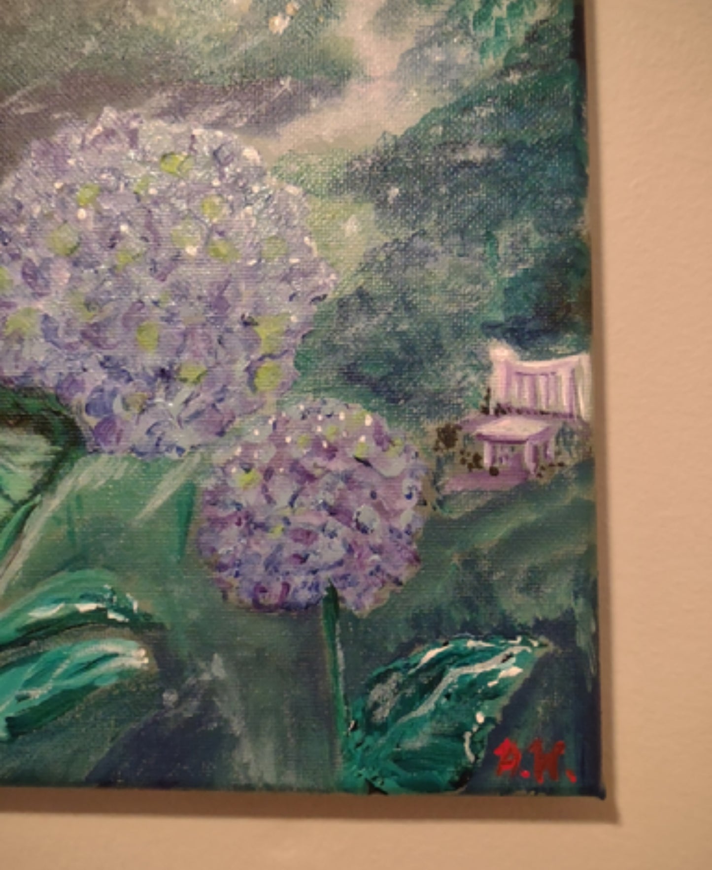 Hydrangeas - Original by Amy Warrick